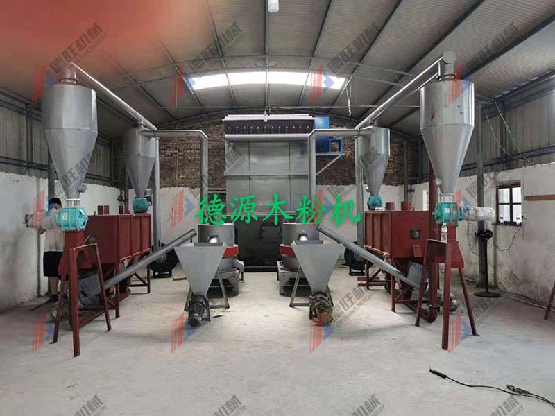 佛香木粉機案例現(xiàn)場